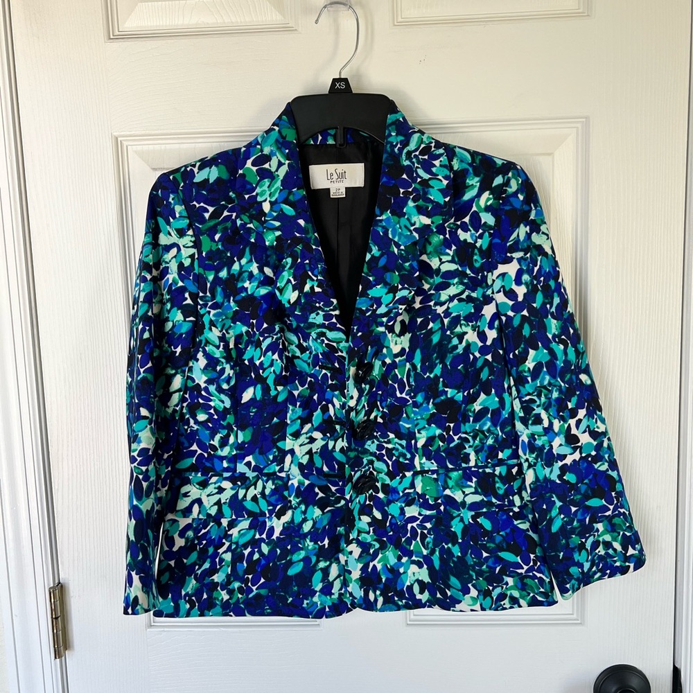 Floral suit jacket
